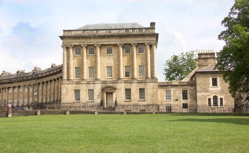 Exterior of No.1 Royal Crescent